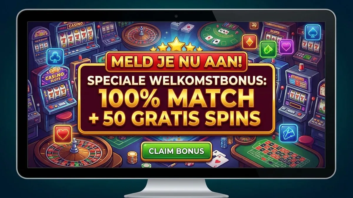 Registreren met bonus